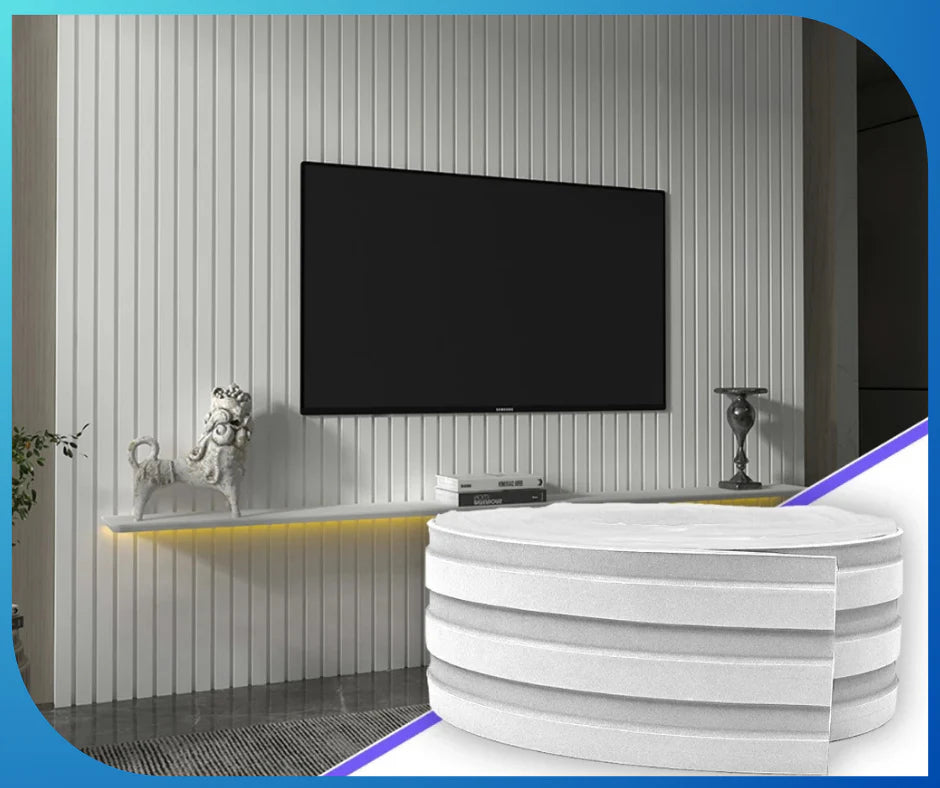 Painel de Ripa Laminado de EVA Autocolante Auréon - Sofisticação e Conforto em Cada Detalhe 🔥Queima de Estoque🔥