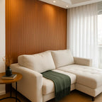 Painel de Ripa Laminado de EVA Autocolante Auréon - Sofisticação e Conforto em Cada Detalhe 🔥Queima de Estoque🔥